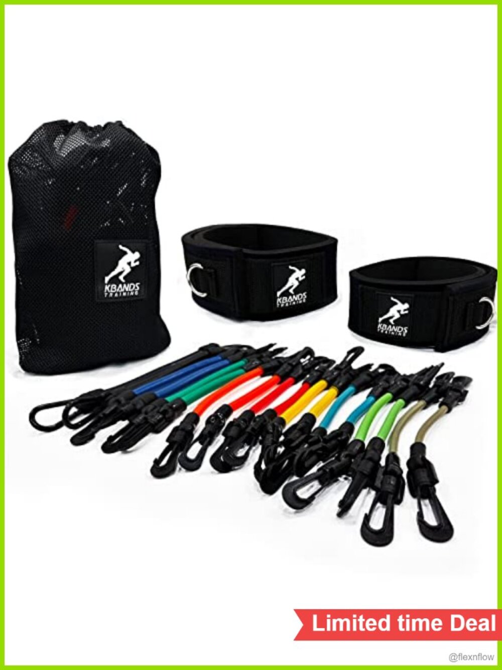 Speed & Strength Leg Resistance Bands with Digital Training Programs